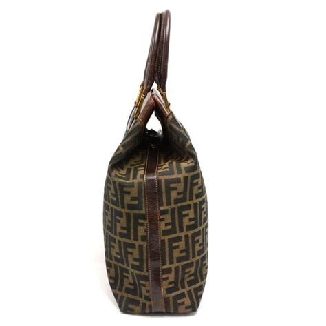 fendi vintage xl zucca print tote|Fendi zucca bag vintage.